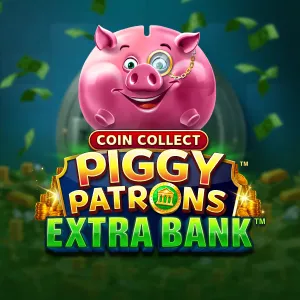 Miniatura del título Piggy Patrons Extra Bank, con un chanchito de alcancía y billetes cayendo.